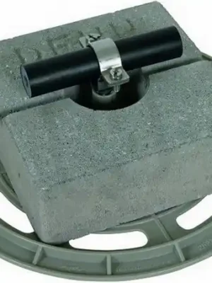 Odeslání Ihned Podpěra vedení na ploché střechy s betonem pro vodiče HVI power 27-30 mm SET