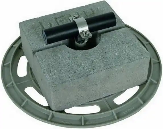 Odeslání Ihned Podpěra vedení na ploché střechy s betonem pro vodiče HVI power 27-30 mm SET