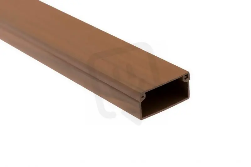 Přímo Od Výrobce Lišta 15x10mm, imitace dřeva, tmavá, karton MALPRO D1001-8835K
