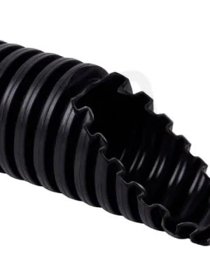 Ohebná trubka PVC MONOFLEX pr. 25 mm, 22212, 320N/5cm, černá. Cenový Hit