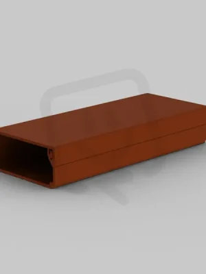Objednat Nyní Lišta hranatá 40x20, tmavé dřevo - hnědá, 2 m, karton KOPOS LHD 40X20_TD