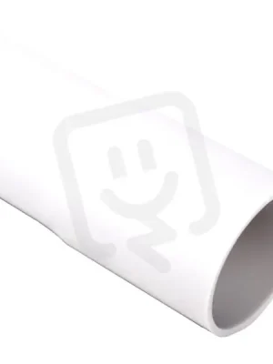 Časově Omezené Tuhá hrdlovaná trubka PVC pr. 16 mm, 22411, 320N/5cm, bílá, délka 3 m.