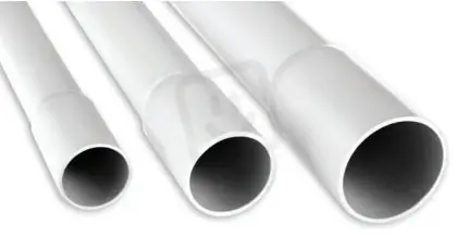 Top Prodej Pevná trubka PVC 320N, průměr 25mm, délka 3m, světle šedá MALPRO PT32025/3/S