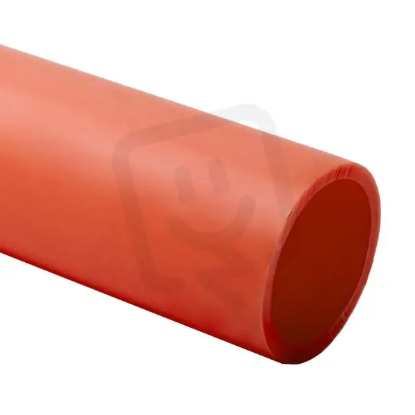 Chránička optického kabelu HDPE bezhalogenová pr. 32 mm, 750N/20cm, oranžová Nejlepší Cena