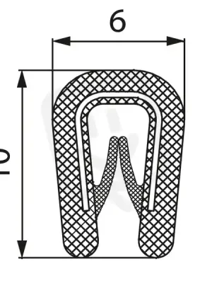 Nejprodávanější Chránič hran MCA 1,0-2,0mm RAL 7035 šedý, svitek 10m MOREK MCA003BG12