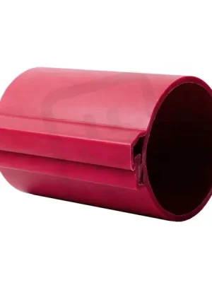 Jen Po Omezenou Doba Chránička dělená HDPE bezhalogenová KOPOHALF pr. 110 mm, 450N/20cm, červená