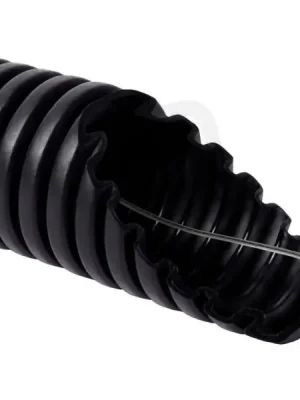 Ohebná trubka UV stabilní PE LPE-1 32 mm s drátem, 22423, 320N/5cm, černá Nejprodávanější