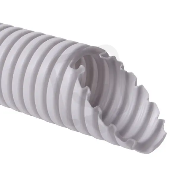 Ohebná trubka PVC MONOFLEX pr. 32 mm, 22212, 320N/5cm, světle šedá Víkendová Akce