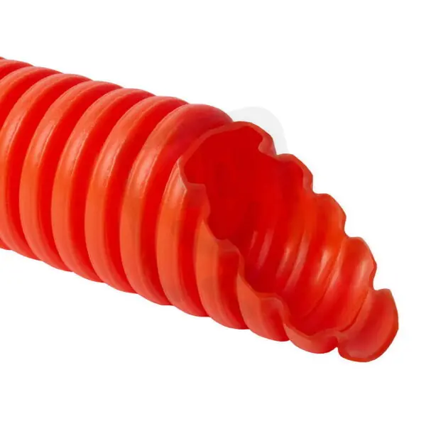 Ohebná trubka PE LPE-1 pr. 16 mm, 22423, 320N/5cm, oranžová Levný