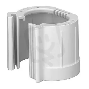 Pouze Dnes OBO 129 TB M25 Trubková koncovka dělitelná M25 světle šedá Polyetylén PE