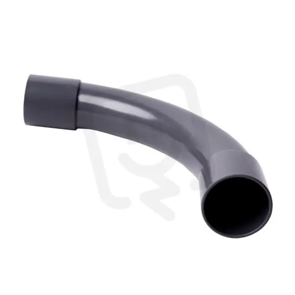 Koleno 90° pro tuhé elektroinstalační trubky PVC pr. 32 mm, tmavě šedé. Ihned K Objednání
