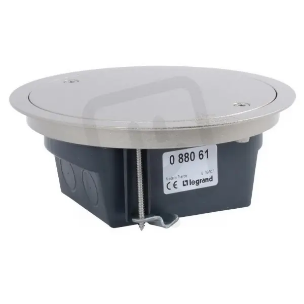 PODLAHOVÁ KRABICE IP66 BOX SE ŠROUBOVACÍM VÍKEM, 4MODULOVÝ NEREZ LEGRAND 088061 Top Prodej