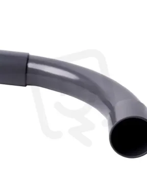 Vysoce Kvalitní Koleno 90° pro tuhé elektroinstalační trubky PVC pr. 40 mm, tmavě šedé.