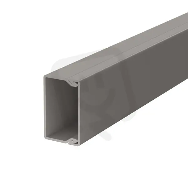 OBO WDK25040GR Nástěnný a stropní kanál s děrováním dna 25x40x2000 kamenná šeď Aktuální