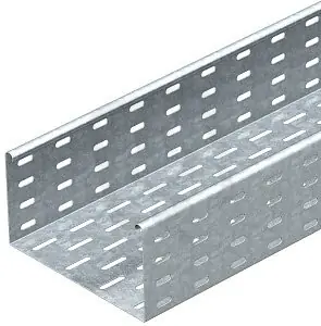 Horká Nabídka OBO MKS 130 FT Kabelový žlab MKS, děrovaný, 110x300x3000, Ocel, žárově zinkováno