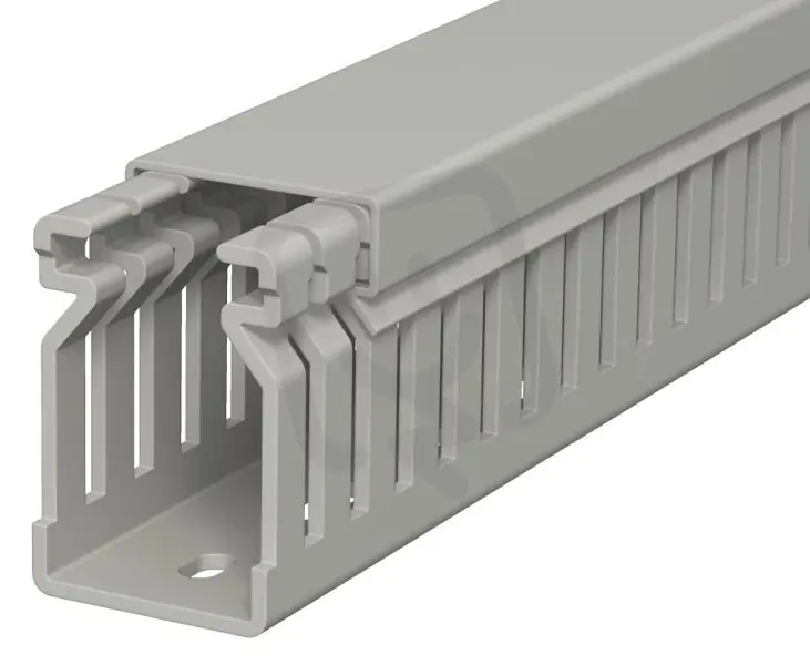 Objednat Nyní OBO LK4 40025 Propojovací kanál LK4 40x25x2000 kamenná šeď Polyvinylchlorid PVC