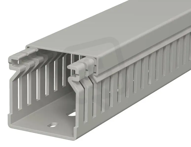 Bezpečná Platba OBO LK4 40040 Propojovací kanál LK4 40x40x2000 kamenná šeď Polyvinylchlorid PVC