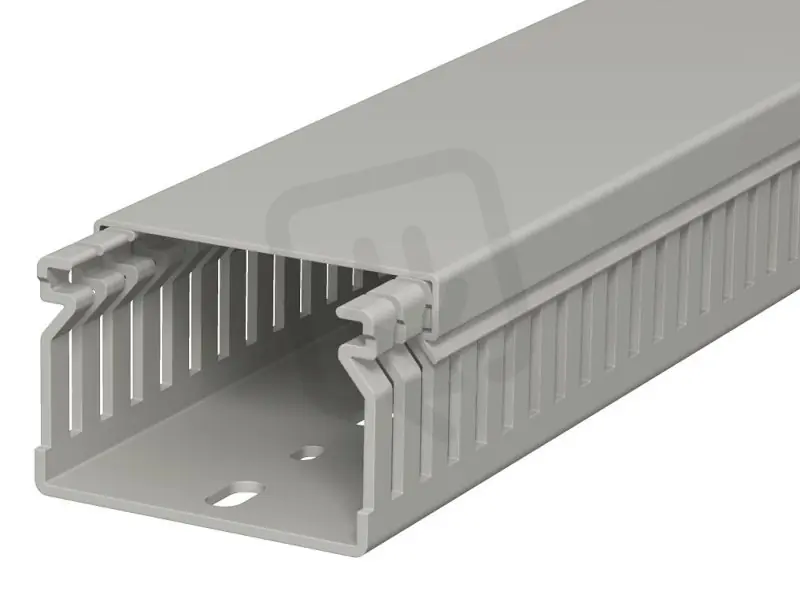 Kup Teď OBO LK4 40060 Propojovací kanál LK4 40x60x2000 kamenná šeď Polyvinylchlorid PVC