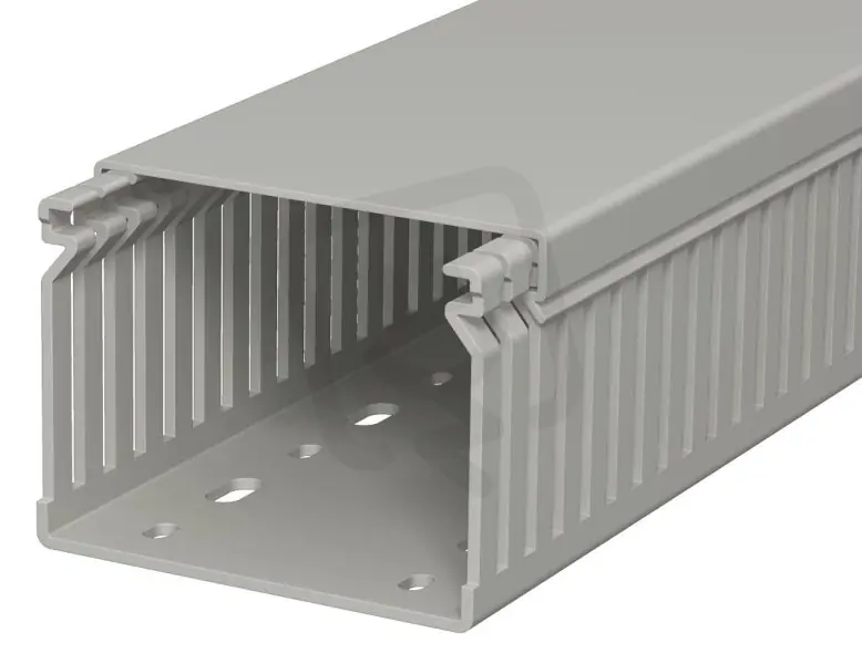 OBO LK4 60080 Propojovací kanál LK4 60x80x2000 kamenná šeď Polyvinylchlorid PVC Finální Výprodej
