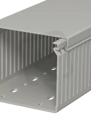 Cenově Výhodný OBO LK4 80100 Propojovací kanál LK4 80x100x2000 kamenná šeď Polyvinylchlorid PVC