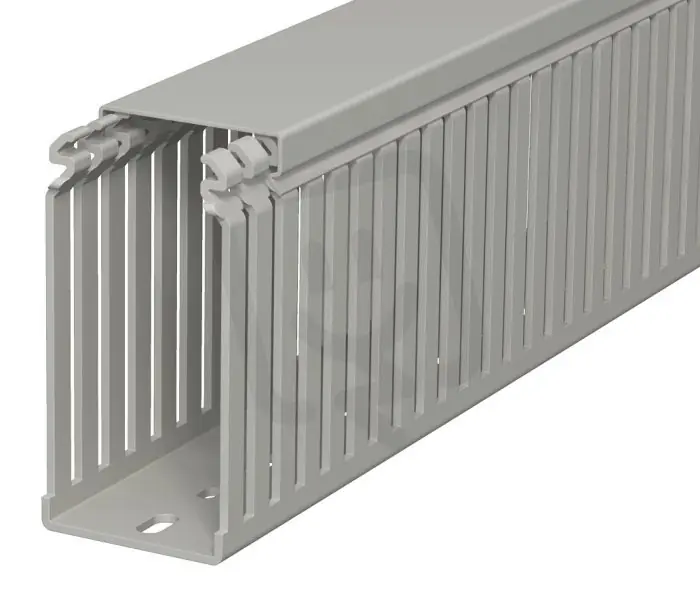 Tovární Cena OBO LKV 10050 Propojovací kanál LKV 100x50x2000 kamenná šeď Polyvinylchlorid PVC