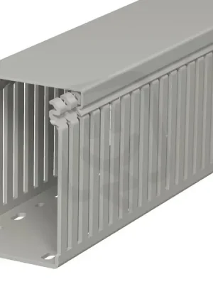 Nová Kolekce OBO LKV 10075 Propojovací kanál LKV 100x75x2000 kamenná šeď Polyvinylchlorid PVC
