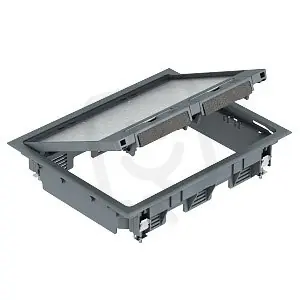 OBO GES6 U 7011 Přístrojová jednotka pro montáž kanálů 273x220x61 ocelově šedá Kup Teď