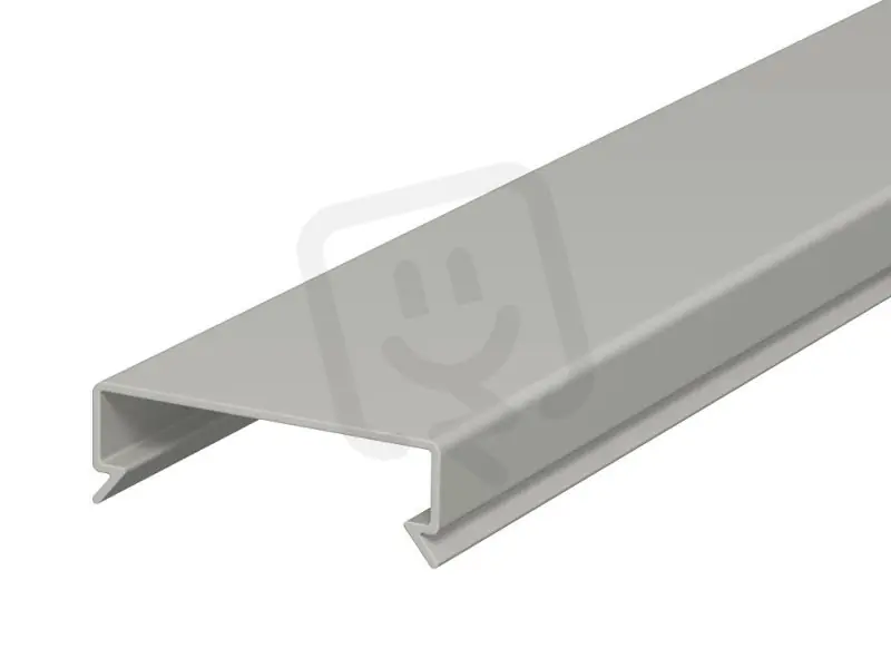Akce OBO LK4 D 80 Vrchní díl pro LK4 / LK4/N 80mm kamenná šeď Polyvinylchlorid PVC