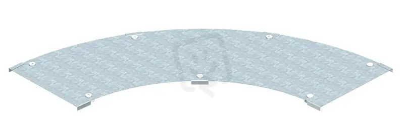 Sezónní Sleva OBO WDBRL 90 50 FS Víko oblouku 90° Syst. pro velká rozp.110 a 160 B500mm Ocel