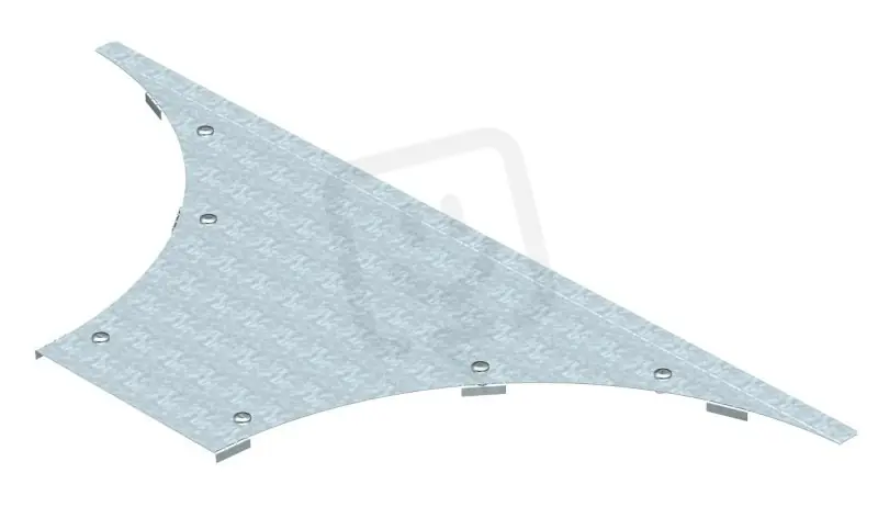 OBO WAAD 500 DD Víko odbočného dílu Syst. pro velká rozp.110 a 160 B500mm Ocel Přímo Od Výrobce