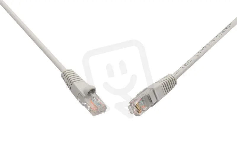 Patch kabel CAT6 UTP PVC 10m šedý snag-proof SOLARIX 28611009 Pouze Dnes