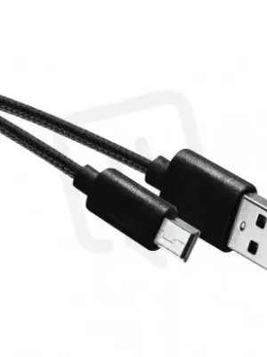 Nejlepší Volba Nabíjecí a datový kabel USB-A 2.0 mini USB-B 2.0, 2 m, černý EMOS SM7009BL