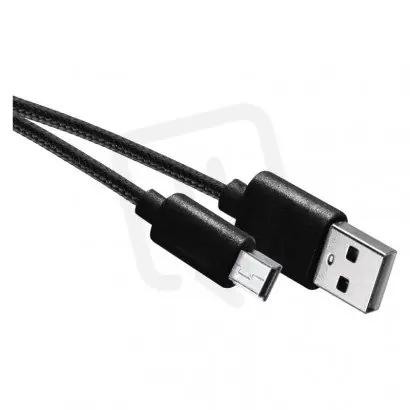 Nejlepší Volba Nabíjecí a datový kabel USB-A 2.0 mini USB-B 2.0, 2 m, černý EMOS SM7009BL