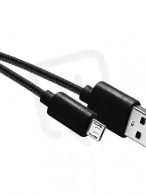 Horká Nabídka Nabíjecí a datový kabel USB-A 2.0 micro USB-B 2.0, 2 m, černý EMOS SM7008BL