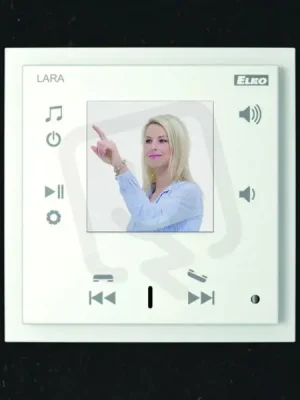 Kup Teď LARA intercom a dveřní komunikátor ve vypínači LARA Intercom bílá bílá ELKO EP