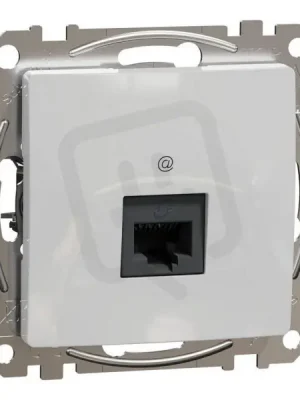 Pouze Dnes Sedna D/E Datová zásuvka 1xRJ45 kat. 6A UTP, Aluminium SCHNEIDER SDD113466