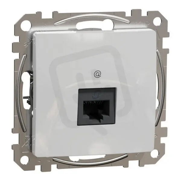 Pouze Dnes Sedna D/E Datová zásuvka 1xRJ45 kat. 6A UTP, Aluminium SCHNEIDER SDD113466