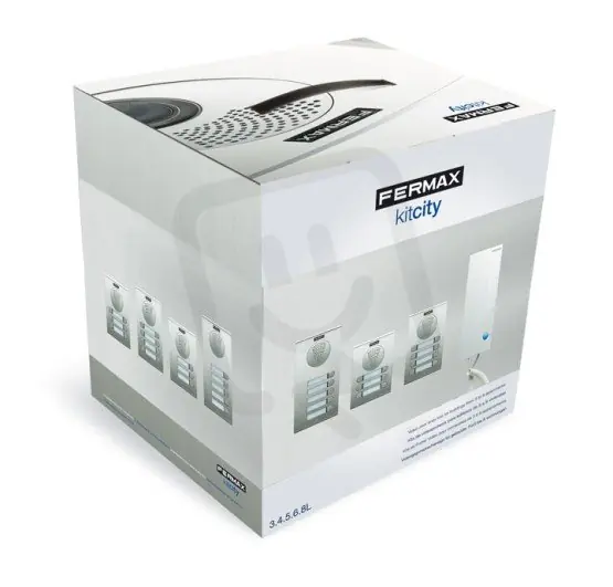Fermax FERMAX4868 FERMAX4868 4+N City audio kit pro 8 úč. Výprodej