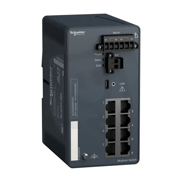 Modicon Managed Switch 8TX SCHNEIDER MCSESM083F23F0 Koupit Online