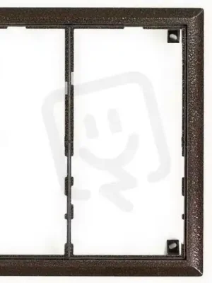 Akční Nabídka Tesla Stropkov 4FF 127 15.1 Rám KARAT pro 4 modulový jmenovník (antika měděná)