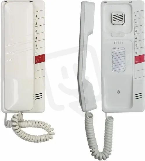 4FP 110 83.201/1 Domácí telefon 2-BUS s Vrácení Zdarma