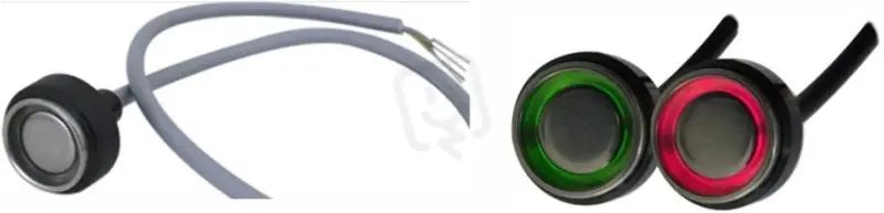 Přímo Od Výrobce CZ-2-SS Dotyková plocha s LED v plast. p