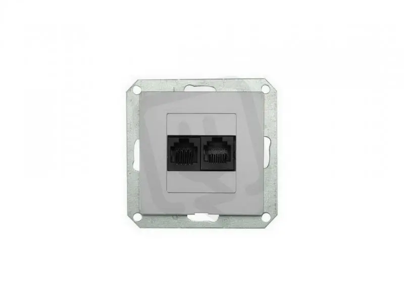 Cenový Hit Zásuvka komunikační 2x8 pin PREMIUM 2 PC M-S GREENLUX GXKP150