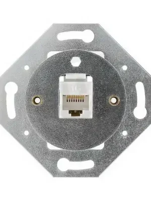 Vrácení Zdarma Retro DSR 93-00000-0000 Zásuvka PC cat. 5e (1 kon. RJ45 Cat.5e UTP) Obzor 120097