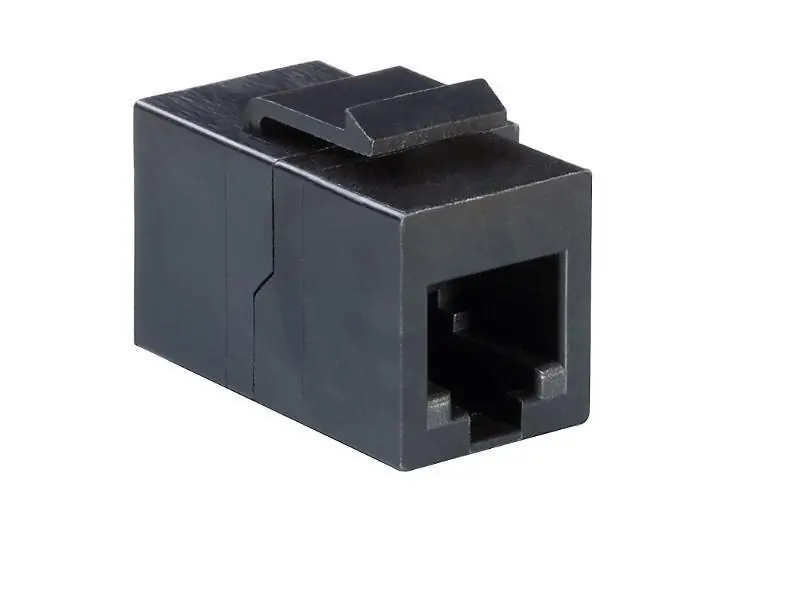 Must-Have Bachman 940.085 Modul Keystone ISDN RJ12, pro RJ45/RJ45, nestíněný černý