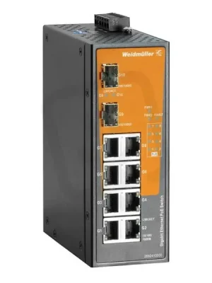 Cenová Bomba PoE přepínač IE-SW-EL10-8GTPOE-2GESFP WEIDMÜLLER 2682410000