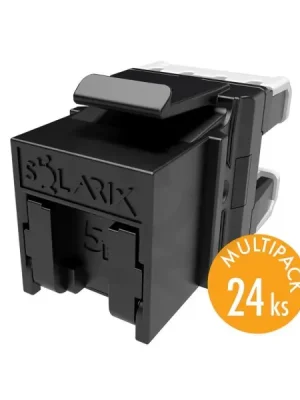 Keystone CAT5E UTP RJ45 černý pro kleště SXKJ-NA-BU (balení 24 kusů) Super Cena