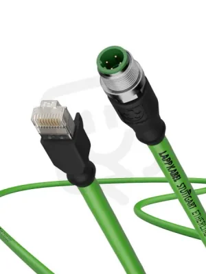 Konfekcionovaný ethernetový kabel IE-PNA-5-M12D-S-10-Y-2-22-1-RJ45 LAPP 2171169 Novinka