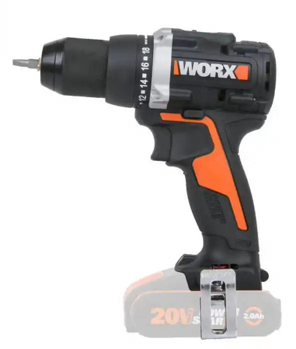 WX102.9 – Aku vrtačka s příklepem 20V 60Nm – bez akumulátoru – Powershare Nízká Cena