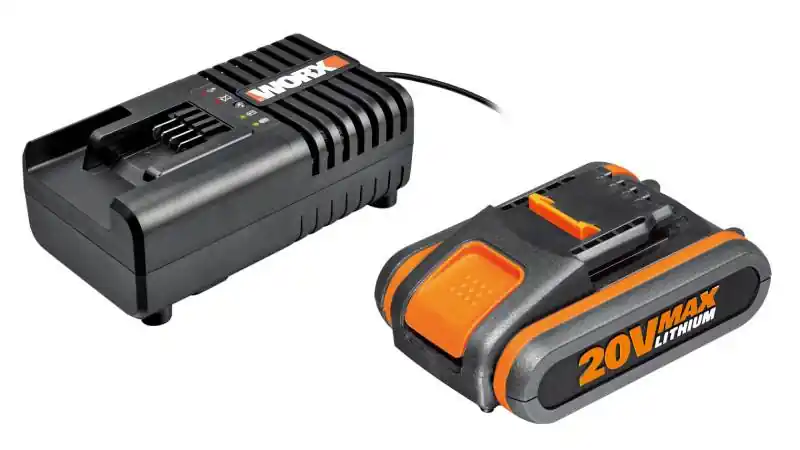 Tovární Cena WA3601 – Akumulátor 20V, 2Ah + nabíječka 20V, 2A